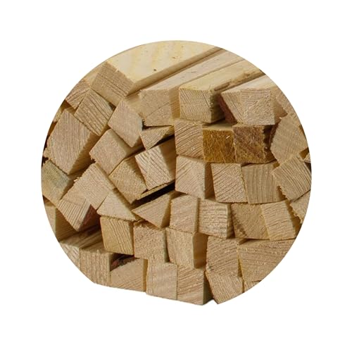 Premium Anzündholz: 4-28kg, Anfeuerholz für Kamin, Grill - Trocken, unbehandelt. Perfekter Grillanzünder, Bio Kaminanzünder, ideales Brennholz für Lagerfeuer und Feuerschale. (20 kg) von Best For Home