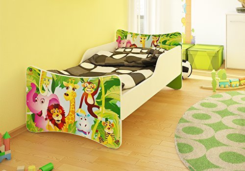 Best For Kids Kinderbett mit Schaummatratze mit TÜV Zertifiziert 90x200 cm von Best For Kids