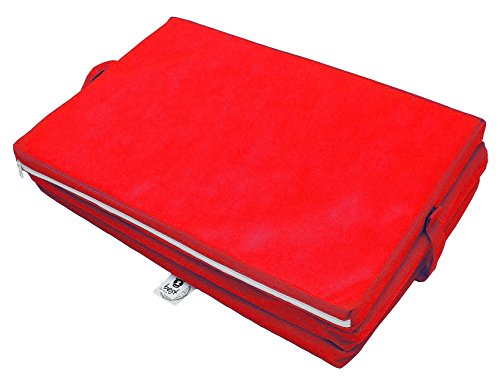 Best For Kids Klappmatratze für das Reisebett 120 x 60 cm in 5 Farben (Rot) von Best For Kids