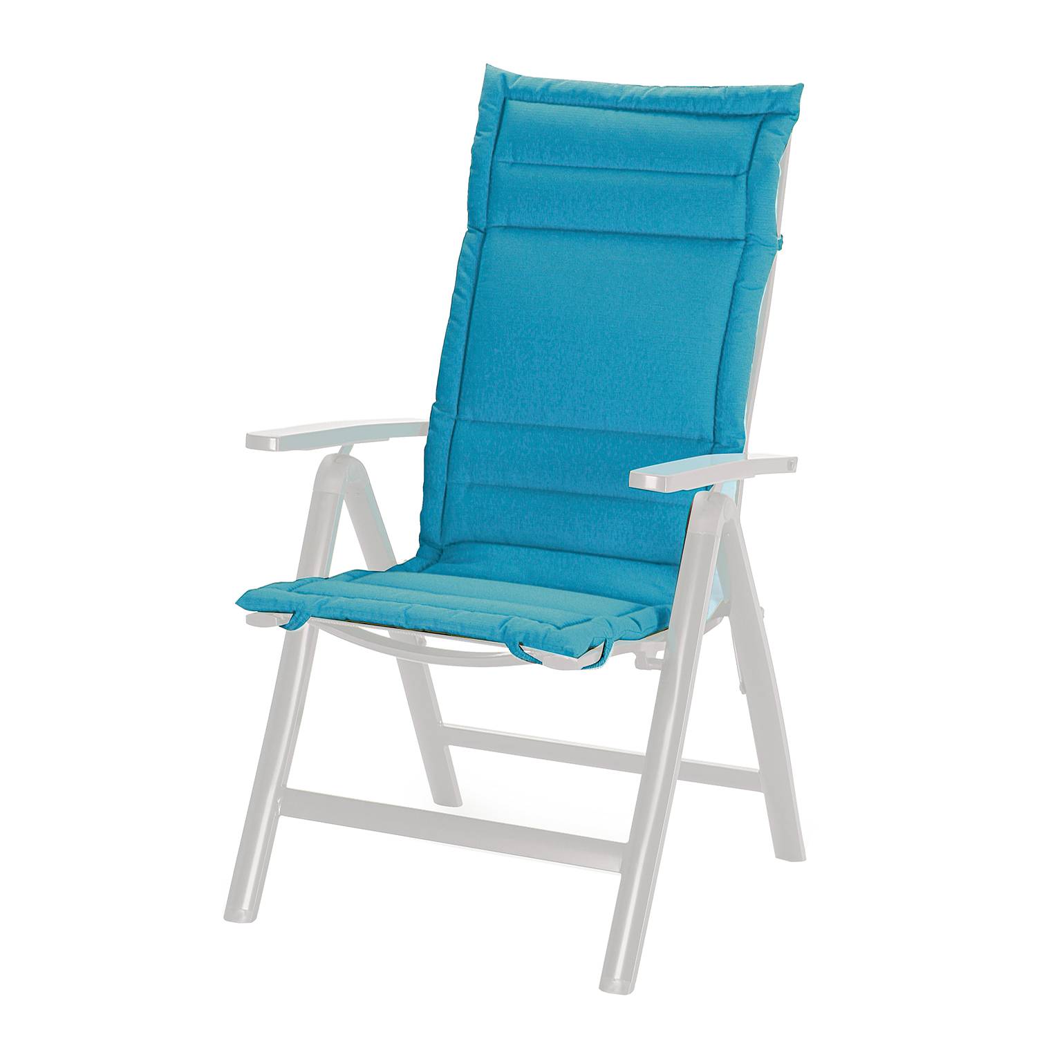 Best Freizeitmöbel Auflage Pipa Beach II 50x4x120 cm (BxHxT) Blau Mischgewebe Modern für Innen/Außen von Best Freizeitmöbel