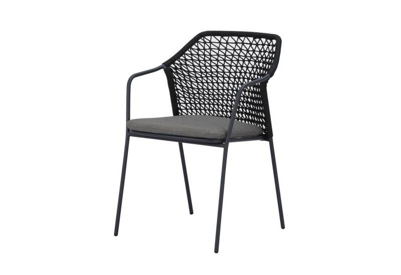 Best Freizeitmöbel Gartenstuhl Best Burano Outdoor Dinning Stuhl Gartenstuhl Anthrazit 58,5 x 60 x von Best Freizeitmöbel