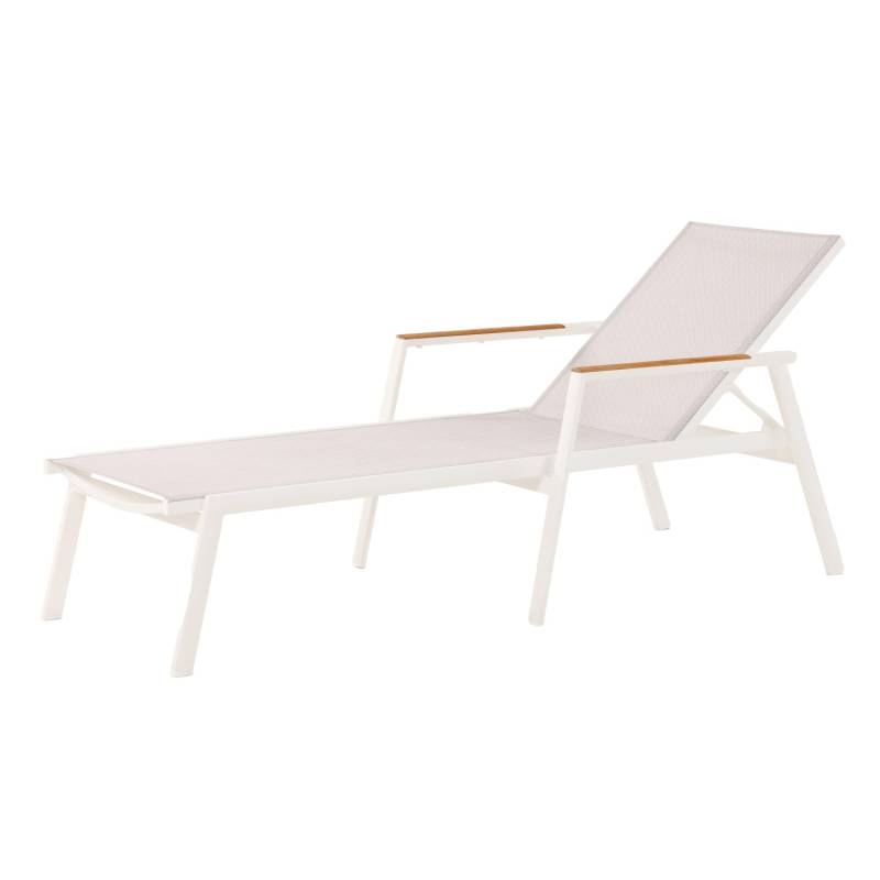 Best Sonnenliege Paros 196 cm x 76 cm x 36 cm Sand von Best Freizeitmöbel