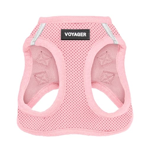 Best Pet Supplies Voyager Step-In Air Hundegeschirr â€“ Allwetter-Netzgewebe für kleine und mittelgroÃŸe Hunde â€“ Geschirr (Rosa), GröÃŸe XXS von Best Pet Supplies