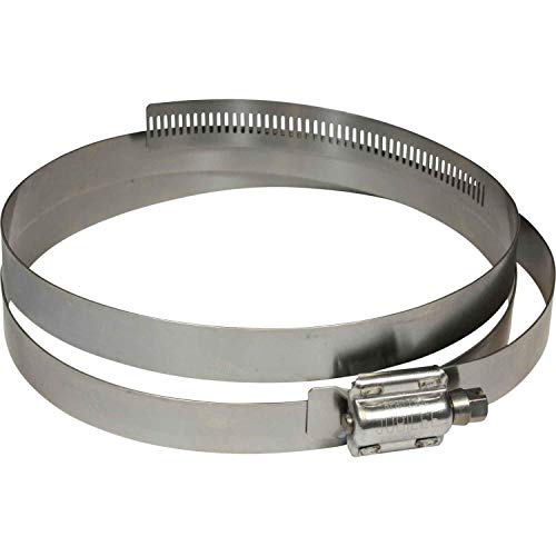 Best Price Square Jubilee Original Clips SS316 Edelstahl Hohes Drehmoment Schlauchschelle Marine Grade Durchmesser 350-380 mm (1 Stück) von Best Price Square