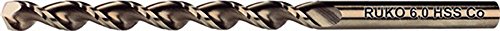 Ruko R253081 Spiralbohrer HSSE-Co 5 DIN 340 TL 3000 glänzend 8,1 mm Durchmesser 165,0 mm Länge 10 Stück Ruko R253081 Spiralbohrer HSSE-Co 5 DIN 340 TL 3000 glänzend 8,1 mm Durchmesser 165,0 mm Länge 10 Stück von Best Price Square