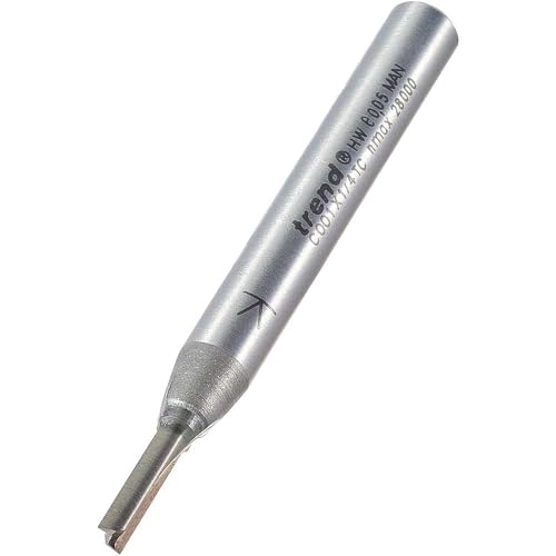 Trend C001 X 1/4 Wolframkarbid Zwei Flöte 3,2 mm von TREND
