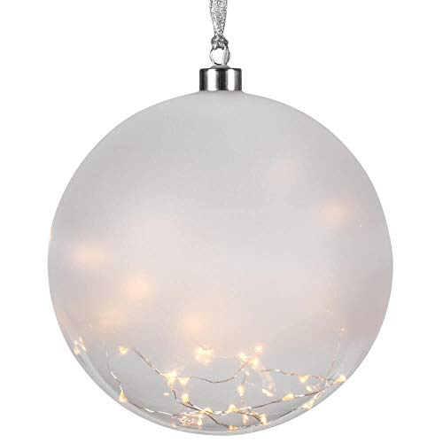 Best Season Glow LED Glaskugel, Glas, Gefrostet, ca. 20 cm Ø Best Season Glow LED Glaskugel, Glas, Gefrostet, ca. 20 cm Ø von Best Season