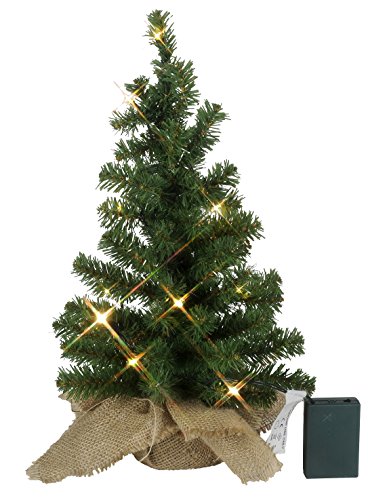 Best Season LED-Tannenbaum, Kunststoff, Grün, 45 cm von Best Season