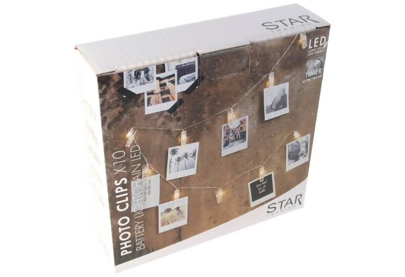 Best Season LED Taschenlampe LED Photoclips Lichterkette, die LED Lichterkette für Ihre privaten B Best Season LED Taschenlampe LED Photoclips Lichterkette, die LED Lichterkette für Ihre privaten B von Best Season