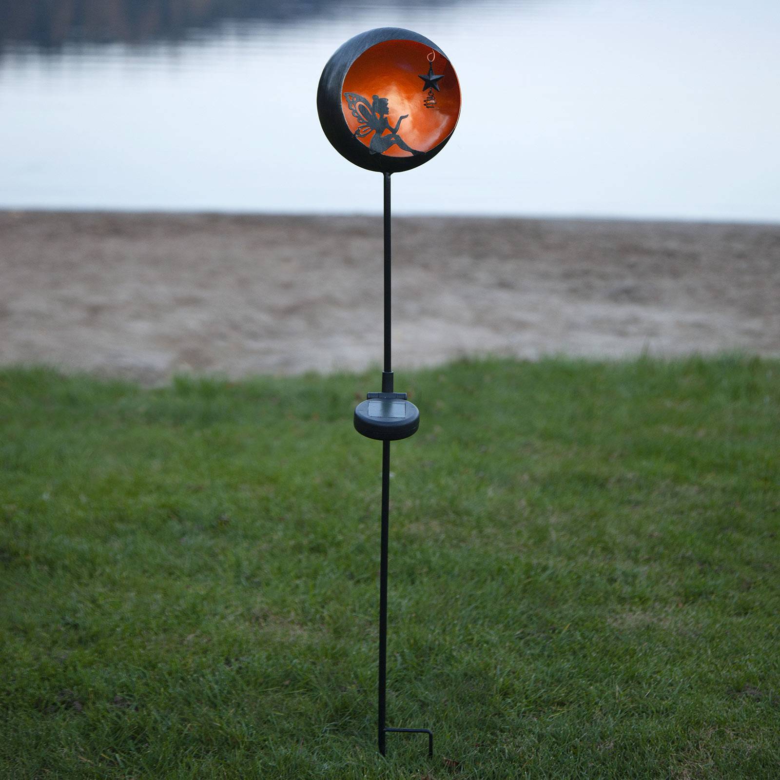 LED-Solarleuchte Fairytale, orange von STAR TRADING