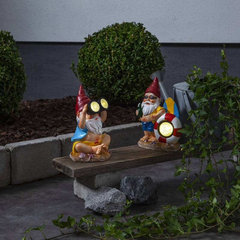 LED-Solarleuchte Gnomy mit Rettungsring LED-Solarleuchte Gnomy mit Rettungsring von STAR TRADING