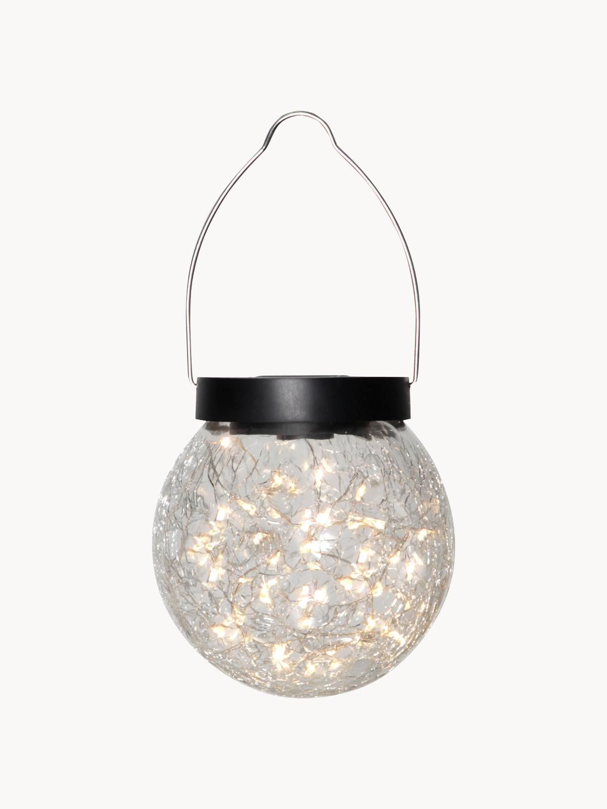 Solar-Pendelleuchte Glory aus Glas von Best Season