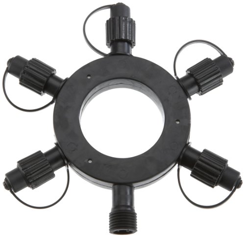 Ring-Verbinder für Beleuchtungs-Systeme Expo, LED und Connecta von Star Trading, Verbindungsstück für Outdoor-Lichtsysteme, schwarz, IP44 Ring-Verbinder für Beleuchtungs-Systeme Expo, LED und Connecta von Star Trading, Verbindungsstück für Outdoor-Lichtsysteme, schwarz, IP44 von Star Trading