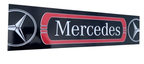 Mercedes LED Lkw Rückwandschild Led Schild 100x25cm LED-Dimmer von Best Trucks Europe