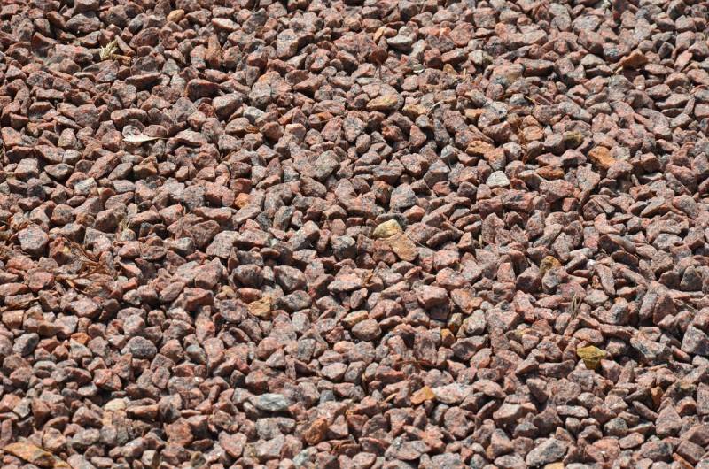 Best for Garden Trittsteine Granit Ziersplitt Rot 8-16 mm von Best for Garden
