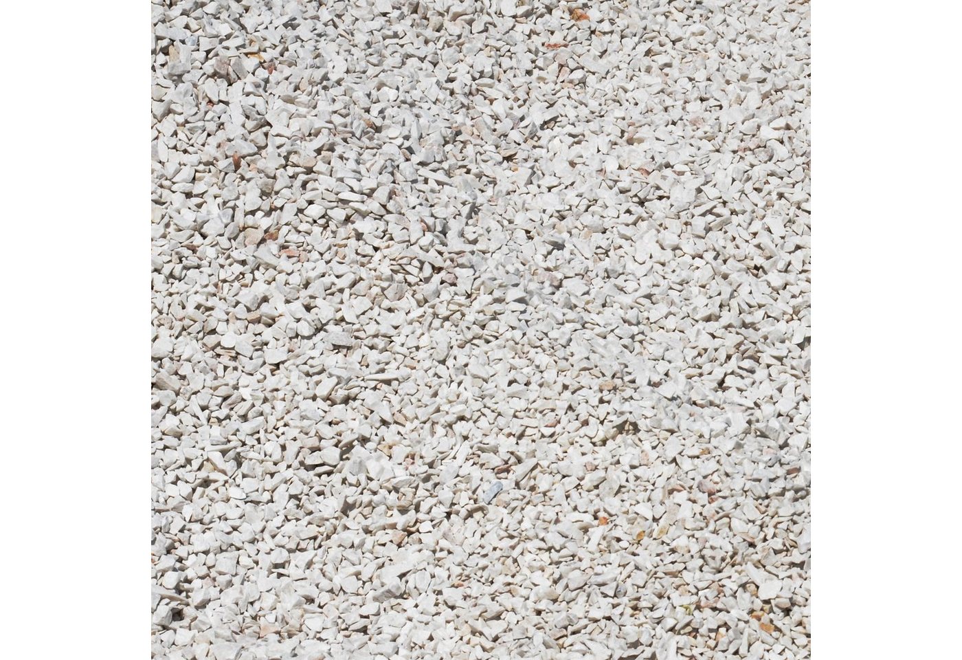 Trittsteine Granit Ziersplitt Weiß 8-16 mm von Best for Garden