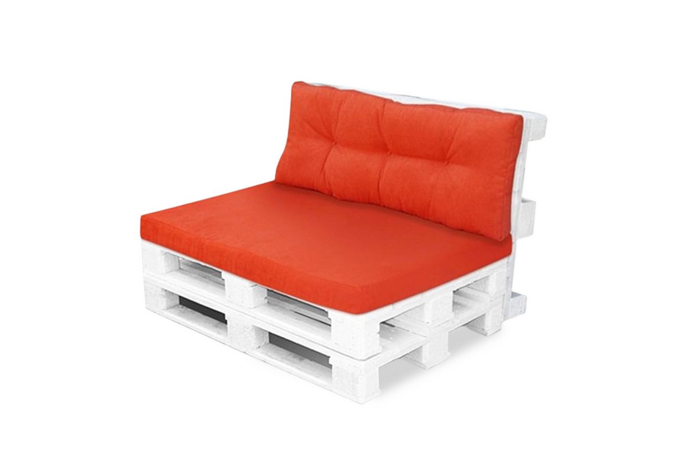 Best for Home Bank Best For Home Palettenkissen Set – Bequeme Outdoor Lounge Best for Home Bank Best For Home Palettenkissen Set – Bequeme Outdoor Lounge von Best for Home