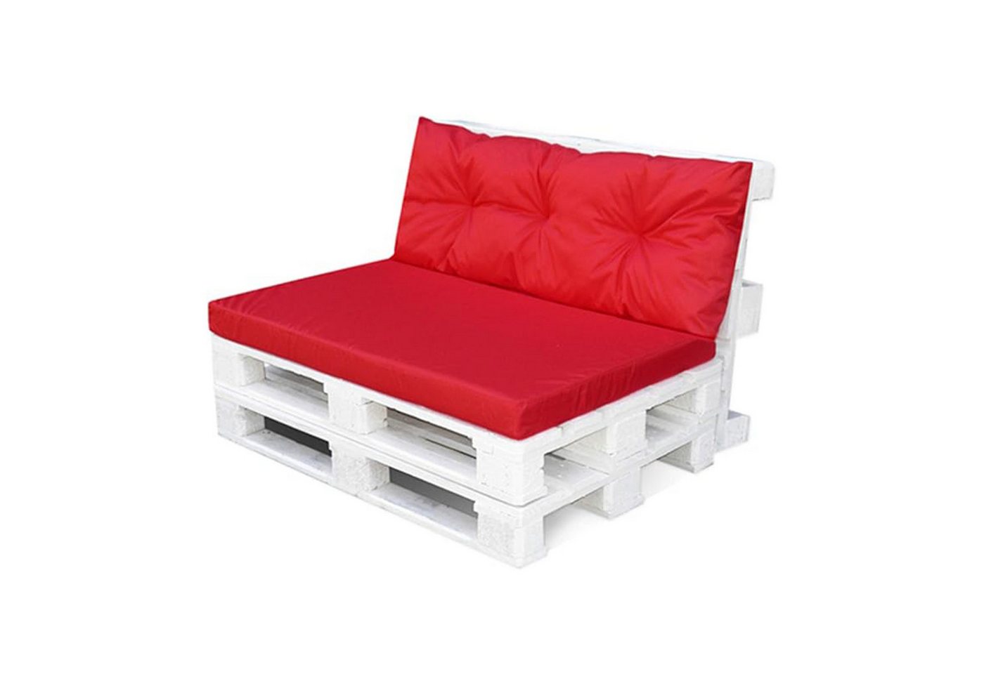 Best for Home Bank Best For Home Palettenkissen Set – Bequeme Outdoor Lounge Best for Home Bank Best For Home Palettenkissen Set – Bequeme Outdoor Lounge von Best for Home