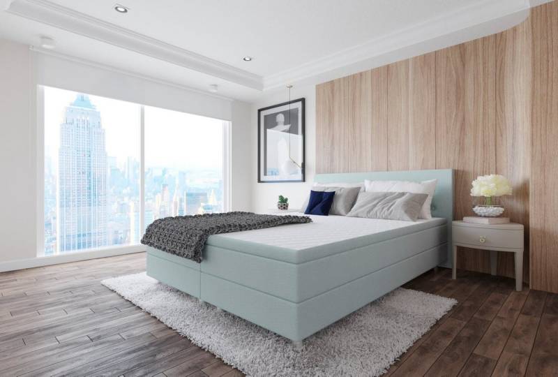 Best for Home Boxbett Neo Sawana Bonellfederkernmatratze mit 5 cm Topper (90x200 120x200 140x200 160x200 180x200 200x200), der Klassiker, TOP Preis-Leistungs-Verhältnis von Best for Home