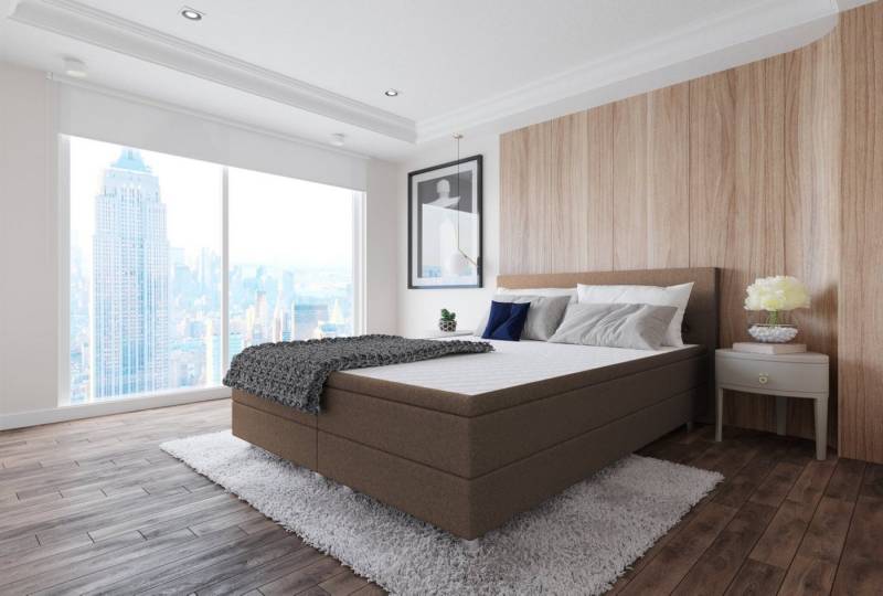 Best for Home Boxbett Neo Sawana Bonellfederkernmatratze mit 5 cm Topper (90x200 120x200 140x200 160x200 180x200 200x200), der Klassiker, TOP Preis-Leistungs-Verhältnis von Best for Home