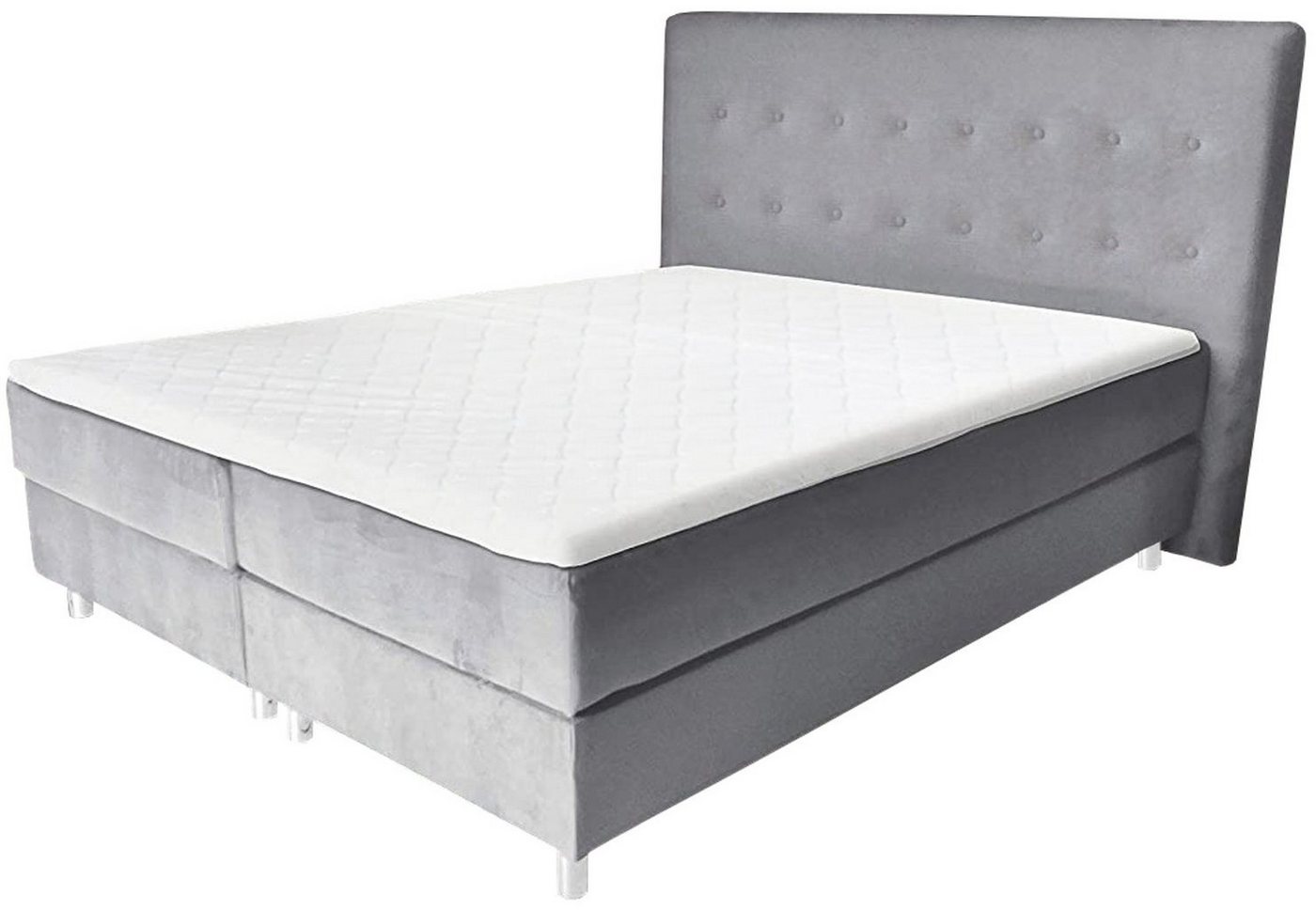 Best for Home Boxspringbett Amelia, mit Topper von Best for Home