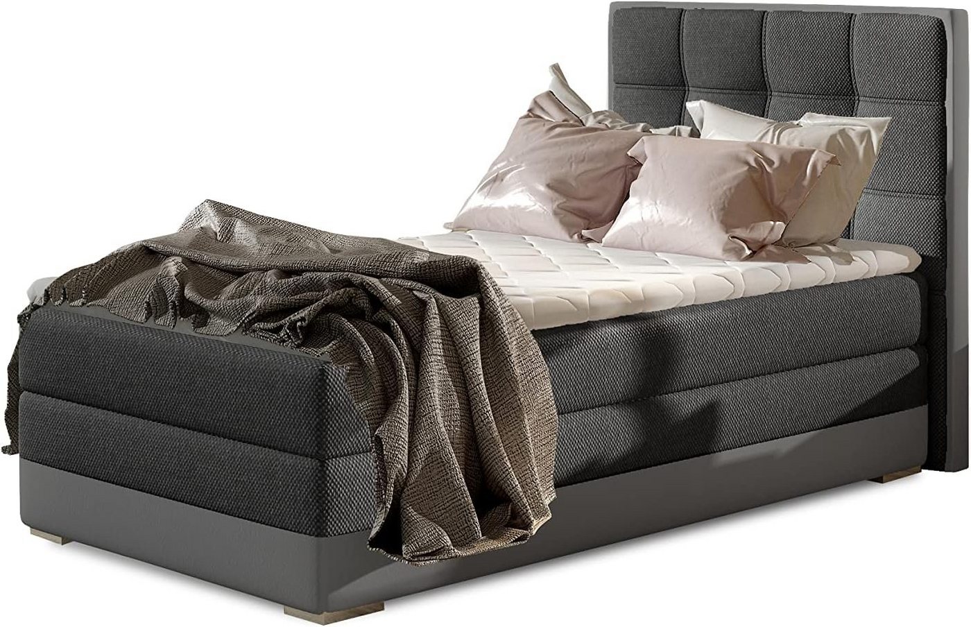 Best for Home Boxspringbett Aster Bonellfederkern inkl. Topper mit Lieferung, Aufbau & Entsorgung von Best for Home