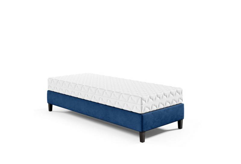 Best for Home Boxspringbett Hotelbett, Gästebett, Rahmenbett, Einzelbett, Bettgestell, Massivholz (Seniorebett, Matratze, Jugendbett, Kinderbett, 70x200 80x200 90x200 100x200 cm), Komfortbett, Boxspringgestell, flexible Liefermöglichkeiten von Best for Home
