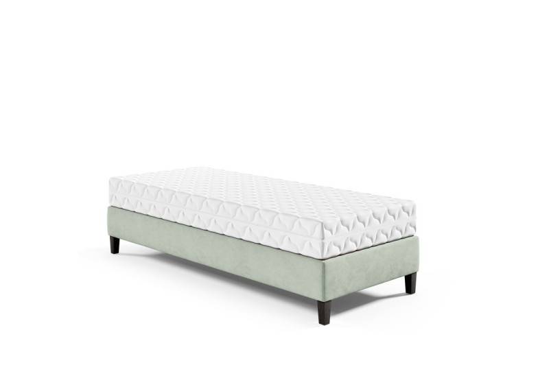 Best for Home Boxspringbett Hotelbett, Gästebett, Rahmenbett, Einzelbett, Bettgestell, Massivholz (Seniorebett, Matratze, Jugendbett, Kinderbett, 70x200 80x200 90x200 100x200 cm), Komfortbett, Boxspringgestell, Verschiedene Liefermöglichkeiten von Best for Home