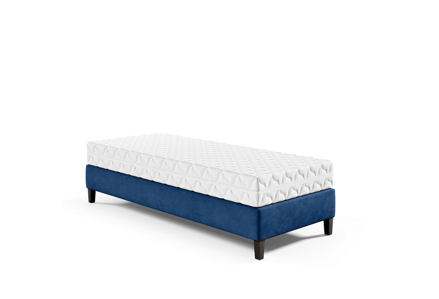 Best for Home Boxspringbett Hotelbett, Gästebett, Rahmenbett, Einzelbett, Bettgestell, Massivholz (Seniorebett, Matratze, Jugendbett, Kinderbett, 70x200 80x200 90x200 100x200 cm), Komfortbett, Boxspringgestell, flexible Liefermöglichkeiten von Best for Home