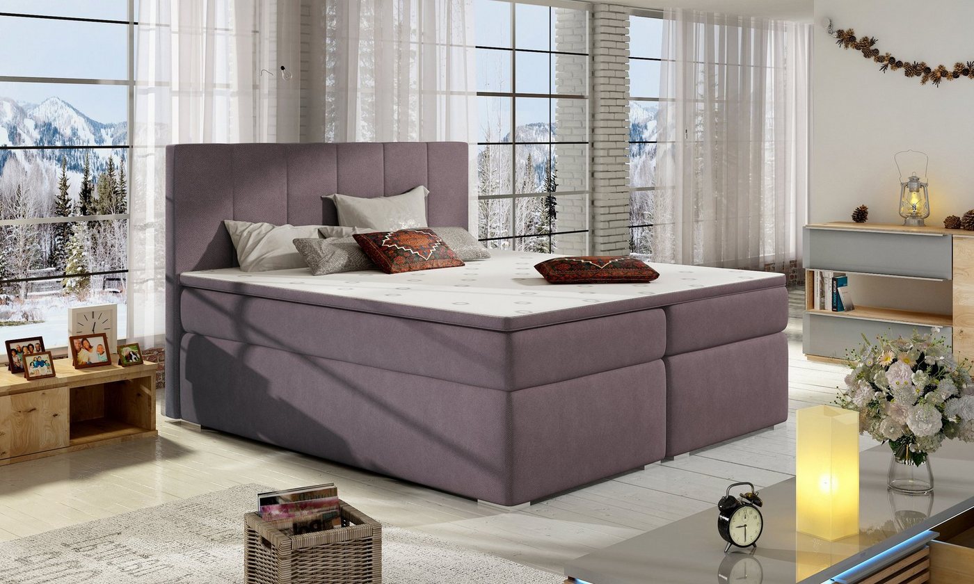 Best for Home Boxspringbett Bolero mit Bettkasten Bonellfederkern inkl. 4 cm Topper (140x200 160x200 180x200 cm), Handwerksqualität, TOP Preis-Leistungs-Verhältnis Best for Home Boxspringbett Bolero mit Bettkasten Bonellfederkern inkl. 4 cm Topper (140x200 160x200 180x200 cm), Handwerksqualität, TOP Preis-Leistungs-Verhältnis von Best for Home