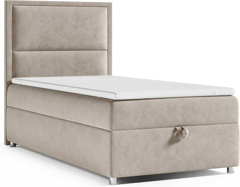 Best for Home Boxspringbett Boxspringbett Trinity K-11 SINGLE mit Bettkasten & Bonellfederkern (70x200 80x200 90x200 100x200 cm), verschiedene Liefermöglichkeiten, TOP Preis-Leistungs-Verhältnis von Best for Home