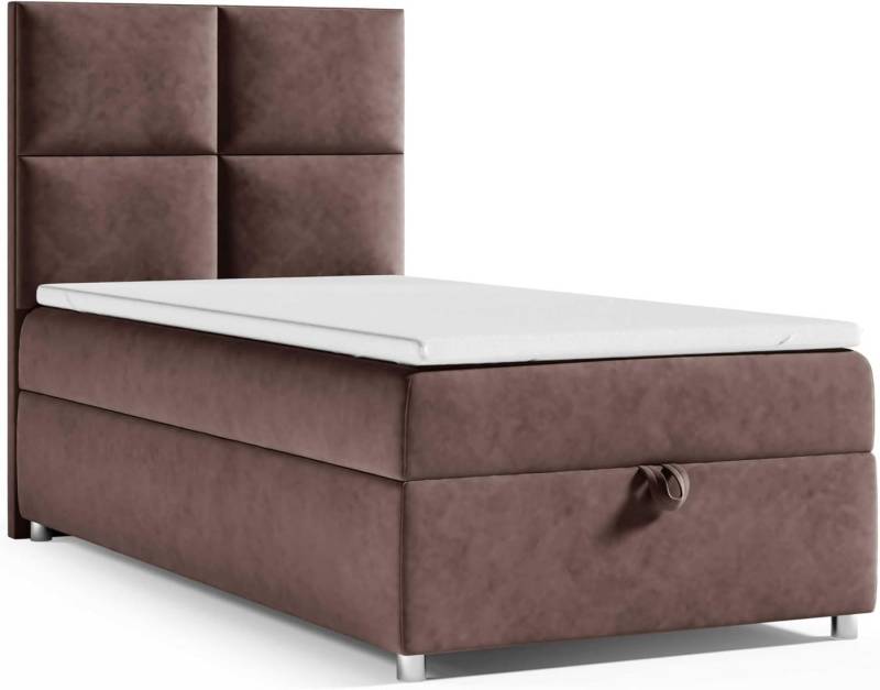 Best for Home Boxspringbett Boxspringbett Trinity K-2 mit Stauraum & Bonellmatratze (Einzelbett, Hotelbett, Polsterbett gepolstertes Kopfteil, Jugendbett, Kinderbett versch. Größen, 70x200 80x200 90x200 100x200 cm), verschiedene Liefermöglichkeiten, Handwerksqualität Best for Home Boxspringbett Boxspringbett Trinity K-2 mit Stauraum & Bonellmatratze (Einzelbett, Hotelbett, Polsterbett gepolstertes Kopfteil, Jugendbett, Kinderbett versch. Größen, 70x200 80x200 90x200 100x200 cm), verschiedene Liefermöglichkeiten, Handwerksqualität von Best for Home