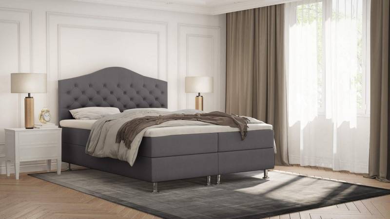 Best for Home Boxspringbett Glamour Bonellfederkern inkl. 7-Zonen Topper T-30 Best for Home Boxspringbett Glamour Bonellfederkern inkl. 7-Zonen Topper T-30 von Best for Home