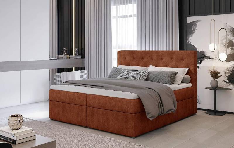 Best for Home Boxspringbett Loree mit Bettkasten Bonellfederkern inkl. 4 cm Topper (140x200 160x200 180x200 cm), Lieferung bis in die Wohnung,TOP Preis-Leistungs-Verhältnis Best for Home Boxspringbett Loree mit Bettkasten Bonellfederkern inkl. 4 cm Topper (140x200 160x200 180x200 cm), Lieferung bis in die Wohnung,TOP Preis-Leistungs-Verhältnis von Best for Home