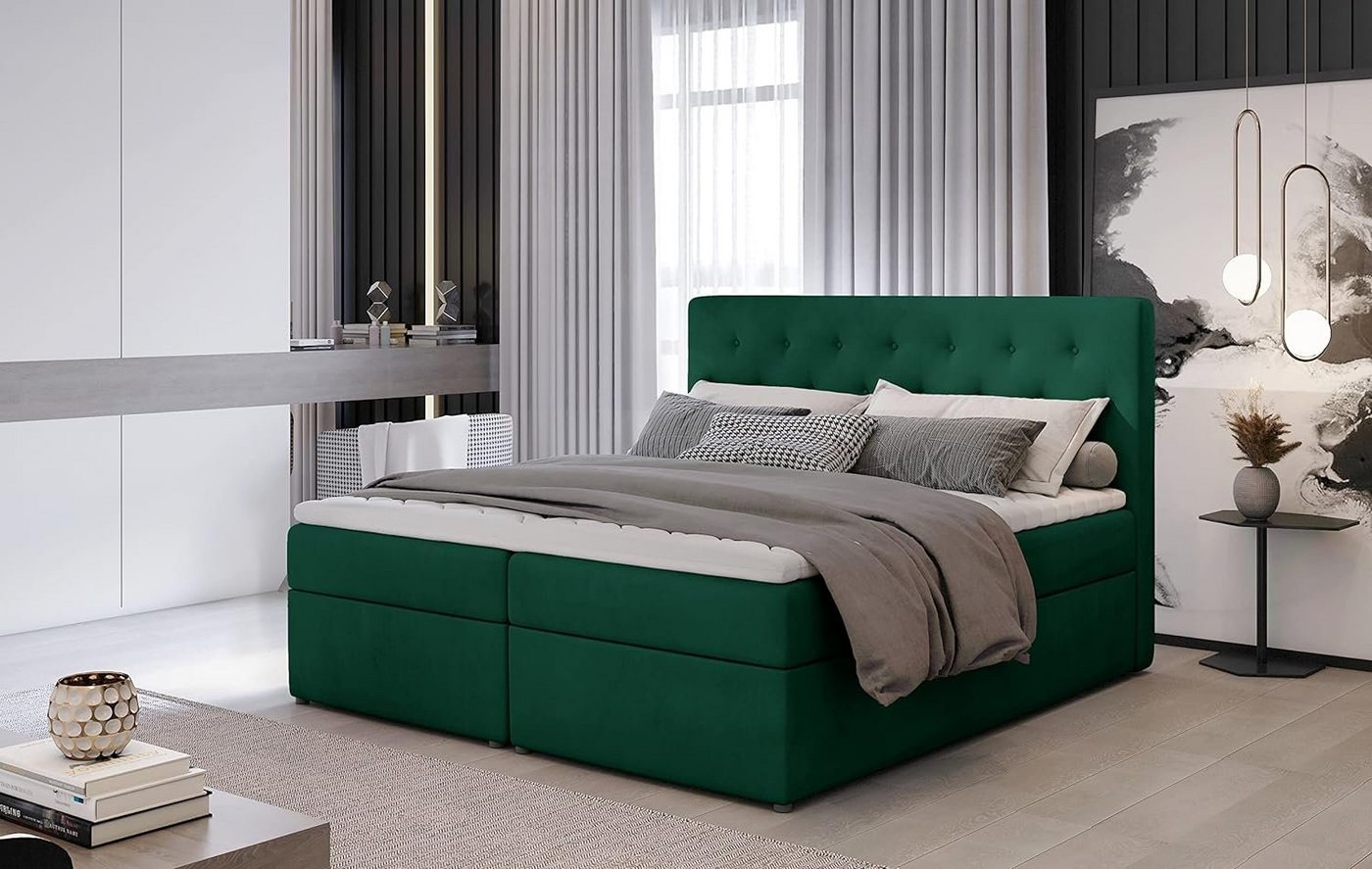 Best for Home Boxspringbett Loree mit Bettkasten Bonellfederkern inkl. 4 cm Topper (140x200 160x200 180x200 cm), Lieferung bis in die Wohnung,TOP Preis-Leistungs-Verhältnis Best for Home Boxspringbett Loree mit Bettkasten Bonellfederkern inkl. 4 cm Topper (140x200 160x200 180x200 cm), Lieferung bis in die Wohnung,TOP Preis-Leistungs-Verhältnis von Best for Home
