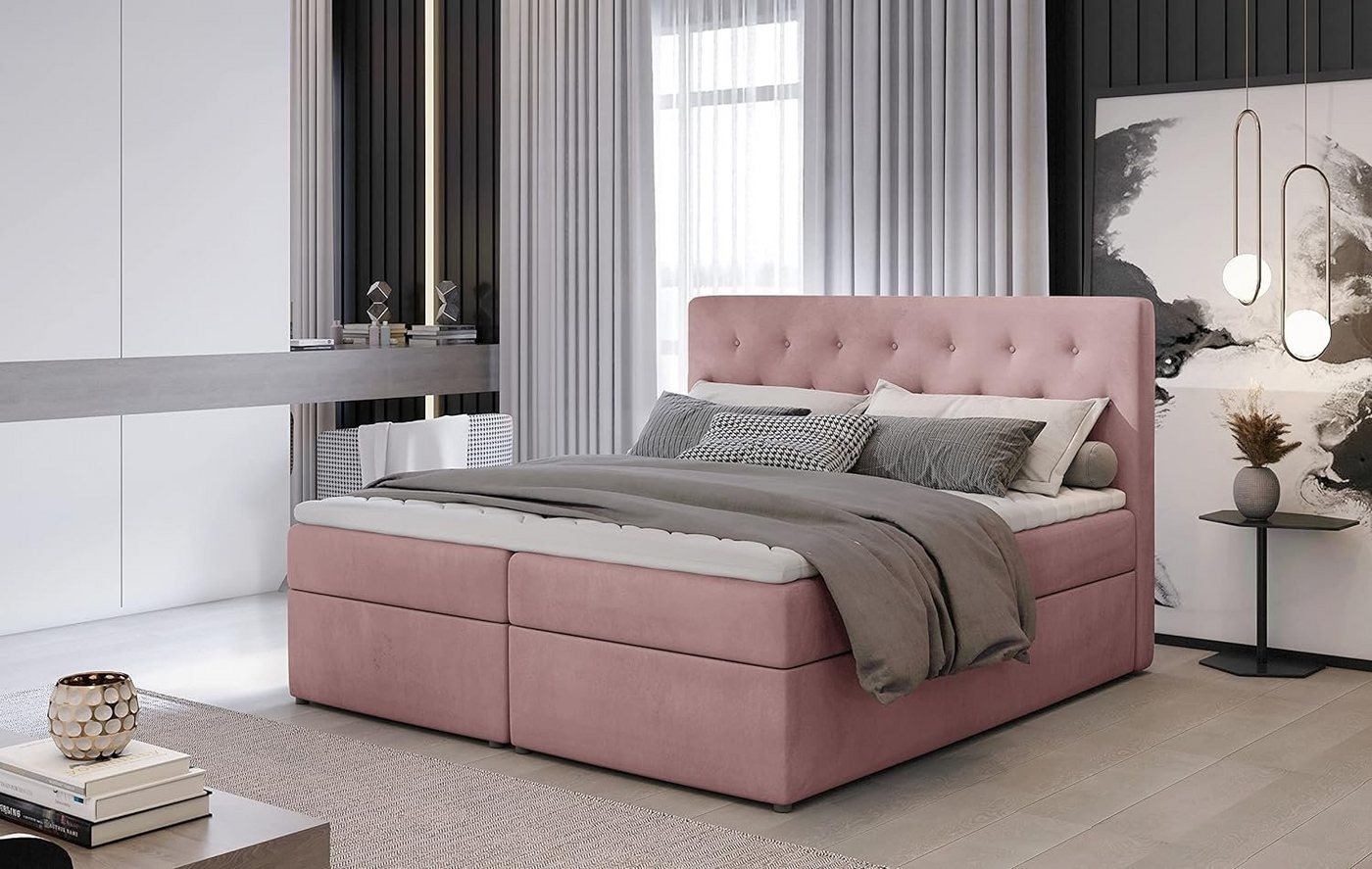 Best for Home Boxspringbett Loree mit Bettkasten Bonellfederkern inkl. 4 cm Topper (140x200 160x200 180x200 cm), Lieferung bis in die Wohnung,TOP Preis-Leistungs-Verhältnis Best for Home Boxspringbett Loree mit Bettkasten Bonellfederkern inkl. 4 cm Topper (140x200 160x200 180x200 cm), Lieferung bis in die Wohnung,TOP Preis-Leistungs-Verhältnis von Best for Home