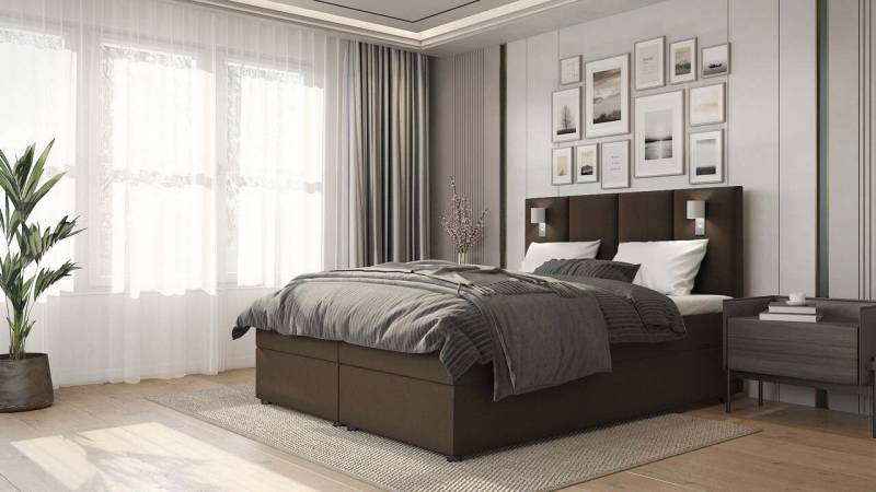 Best for Home Boxspringbett Parma Bonellfederkern inkl. 7-Zonen Topper T-30, Boxspringbett mit Bettkasten Best for Home Boxspringbett Parma Bonellfederkern inkl. 7-Zonen Topper T-30, Boxspringbett mit Bettkasten von Best for Home