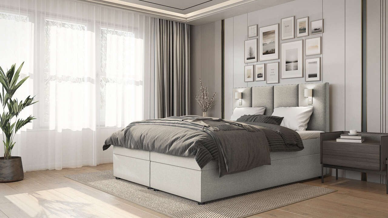 Best for Home Boxspringbett Parma Bonellfederkern inkl. 7-Zonen Topper T-30, Boxspringbett mit Bettkasten Best for Home Boxspringbett Parma Bonellfederkern inkl. 7-Zonen Topper T-30, Boxspringbett mit Bettkasten von Best for Home