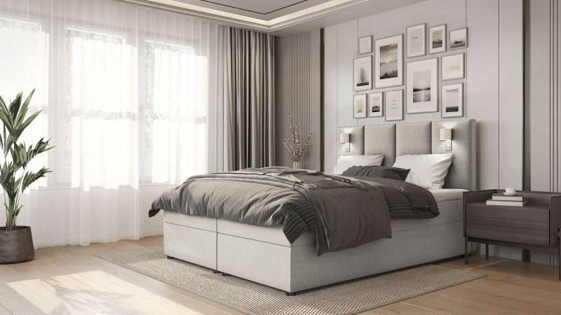 Best for Home Boxspringbett Parma Bonellfederkern inkl. 7-Zonen Topper T-30, Boxspringbett mit Bettkasten Best for Home Boxspringbett Parma Bonellfederkern inkl. 7-Zonen Topper T-30, Boxspringbett mit Bettkasten von Best for Home