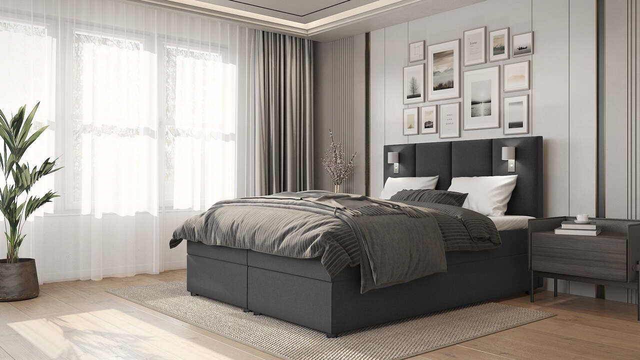 Best for Home Boxspringbett Parma Bonellfederkern inkl. 7-Zonen Topper T-30, Boxspringbett mit Bettkasten Best for Home Boxspringbett Parma Bonellfederkern inkl. 7-Zonen Topper T-30, Boxspringbett mit Bettkasten von Best for Home