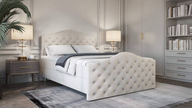 Best for Home Boxspringbett Roma Bonellfederkern inkl. 7-Zonen Topper T-30, Boxspringbett mit Bettkasten Best for Home Boxspringbett Roma Bonellfederkern inkl. 7-Zonen Topper T-30, Boxspringbett mit Bettkasten von Best for Home