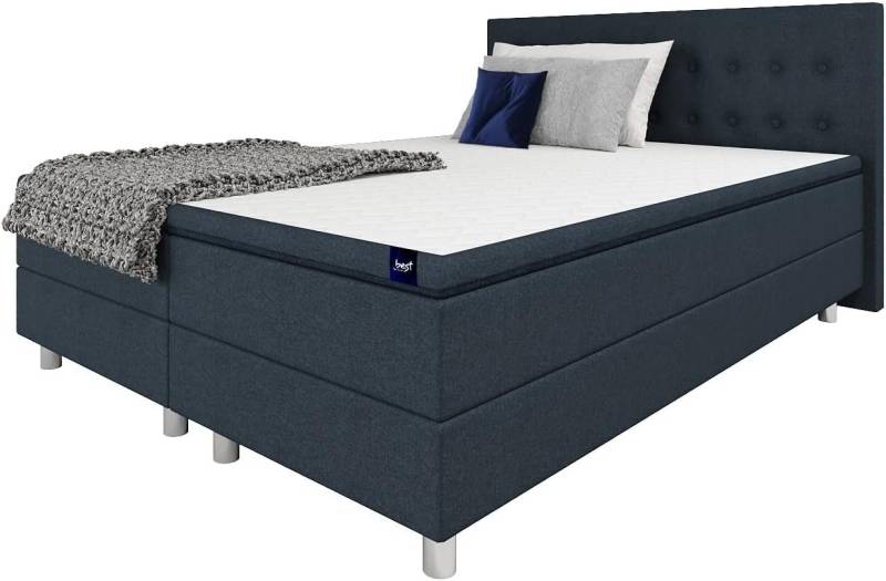 Best for Home Boxspringbett Neo Sawana Bonellfederkernmatratze mit 7 cm Topper (90x200 120x200 140x200 160x200 180x200 200x200), Lieferung Wohnung und Aufbauservice, TOP Preis-Leistungs-Verhältnis Best for Home Boxspringbett Neo Sawana Bonellfederkernmatratze mit 7 cm Topper (90x200 120x200 140x200 160x200 180x200 200x200), Lieferung Wohnung und Aufbauservice, TOP Preis-Leistungs-Verhältnis von Best for Home