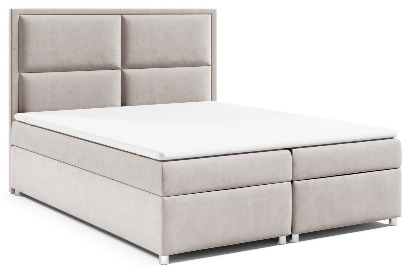 Best for Home Boxspringbett Trinity K11, mit Bettkasten und Topper von Best for Home