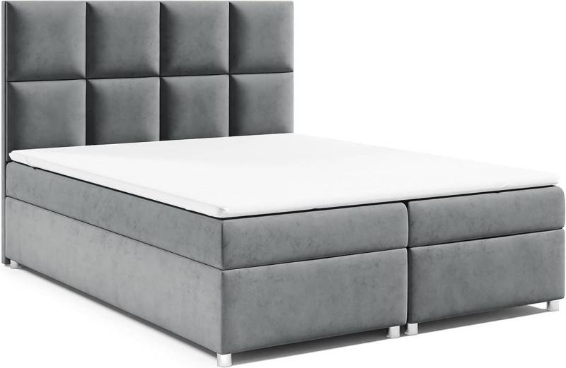Best for Home Boxspringbett mit Bettkasten Trinity K2 Bonell-Matratze inkl. 7 cm Topper (Polsterbett Doppelbett Boxbett mit gepolstertes Kopfteil, versch. Größen, 140x200 160x200 180x200 200x200 cm), Handwerksqualität, TOP Preis-Leistungs-Verhältnis Best for Home Boxspringbett mit Bettkasten Trinity K2 Bonell-Matratze inkl. 7 cm Topper (Polsterbett Doppelbett Boxbett mit gepolstertes Kopfteil, versch. Größen, 140x200 160x200 180x200 200x200 cm), Handwerksqualität, TOP Preis-Leistungs-Verhältnis von Best for Home