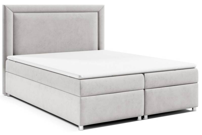 Best for Home Boxspringbett Trinity K3, mit Bettkasten und Topper von Best for Home