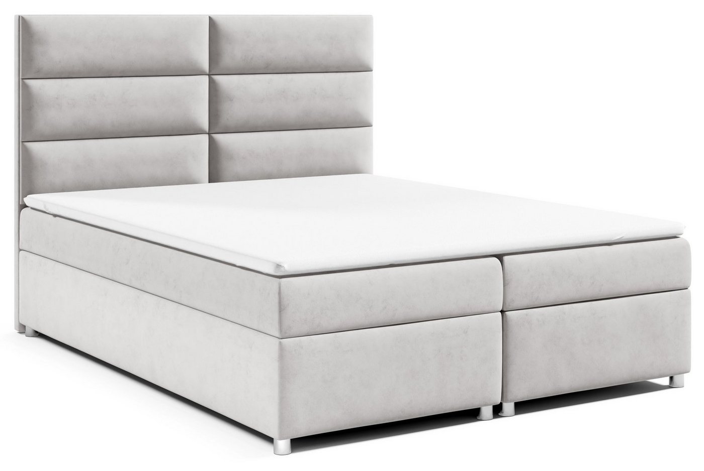 Best for Home Boxspringbett Trinity K4, mit Bettkasten und Topper von Best for Home