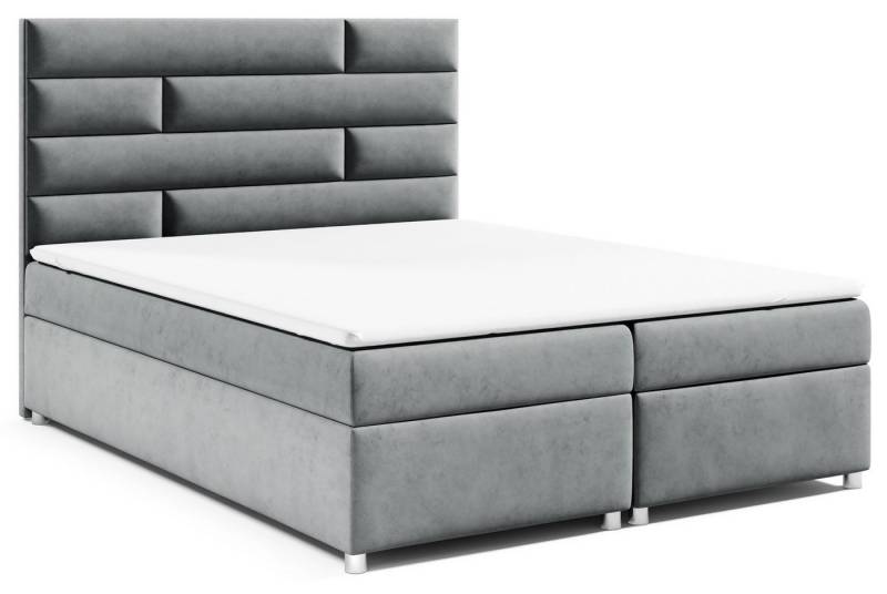 Best for Home Boxspringbett mit Bettkasten Trinity K-5 Bonellfederkern inkl. 7 cm Topper (140x200 160x200 180x200 200x200 cm), Handwerksqualität, TOP Preis-Leistungs-Verhältnis von Best for Home