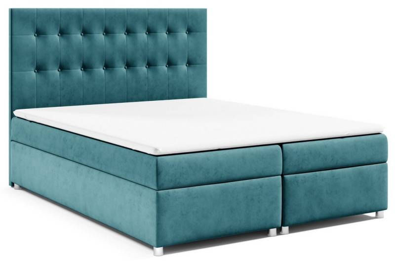 Best for Home Boxspringbett mit Bettkasten Trinity K-6 Bonellfederkern inkl. 7 cm Topper (140x200 160x200 180x200 200x200 cm), Handwerksqualität, TOP Preis-Leistungs-Verhältnis von Best for Home