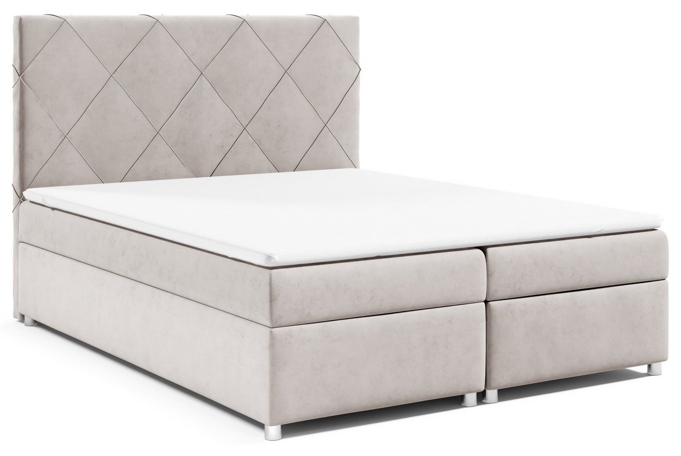 Best for Home Boxspringbett Trinity K7, mit Bettkasten und Topper von Best for Home