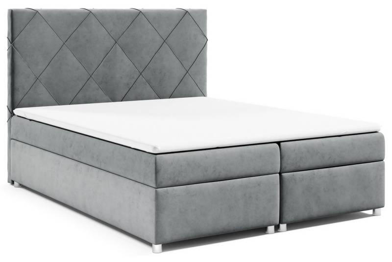 Best for Home Boxspringbett mit Bettkasten Trinity K-7 Bonellfederkern inkl. 7 cm Topper (140x200 160x200 180x200 200x200 cm), Handwerksqualität, TOP Preis-Leistungs-Verhältnis Best for Home Boxspringbett mit Bettkasten Trinity K-7 Bonellfederkern inkl. 7 cm Topper (140x200 160x200 180x200 200x200 cm), Handwerksqualität, TOP Preis-Leistungs-Verhältnis von Best for Home